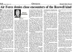 October 2017 Roswell Article